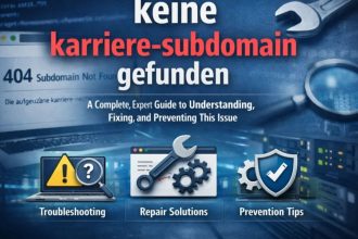 Keine Karriere-Subdomain Gefunden: What It Means and How to Fix It